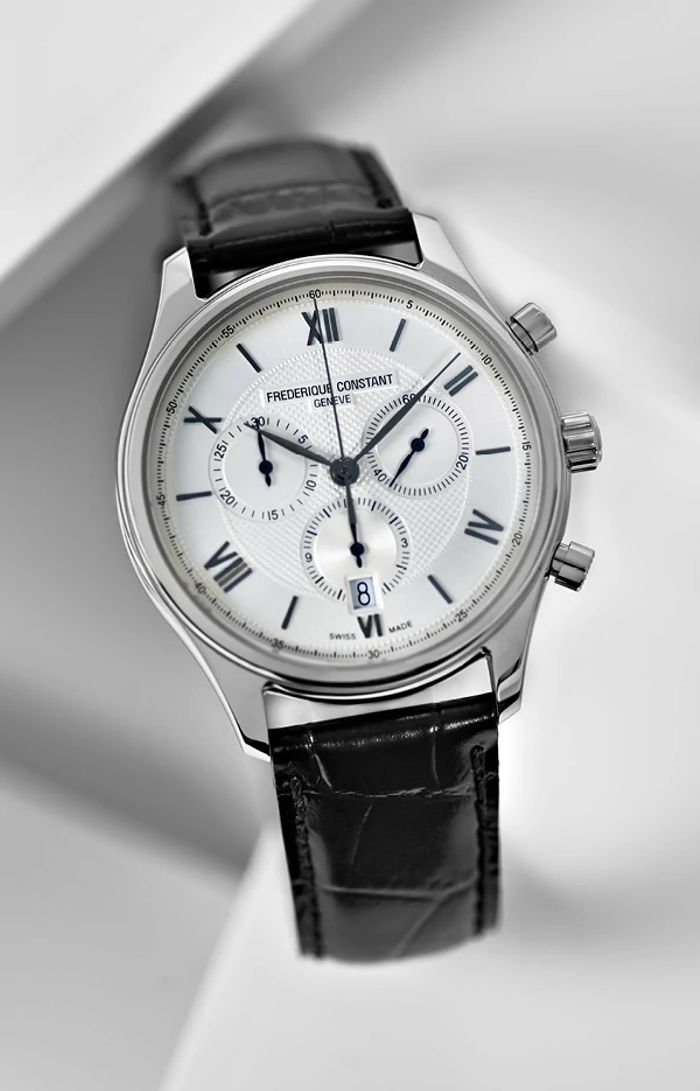 Classics Quartz Chronograph Watch FC-292MS5B6 | Frederique Classics Quartz Chronograph Watch FC-292MS5B6 | Frederique